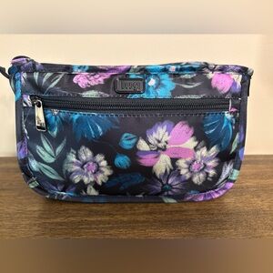 Lug Parasail Cosmetics Toiletries Bag. Bloom Black. NWOT